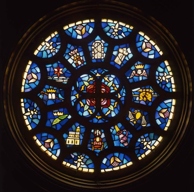 Grand Rose Window at the National Shrine