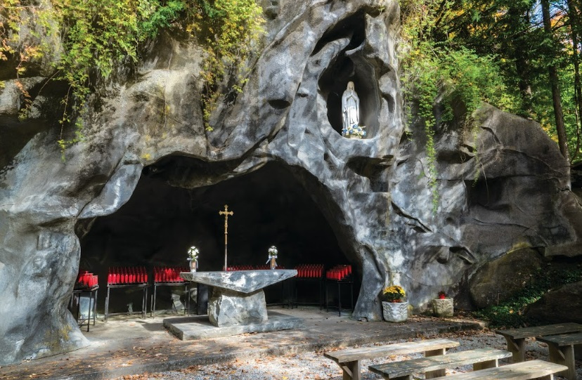 Our Lady of Lourdes Grotto | The National Shrine of The Divine Mercy
